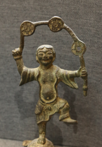 渭南市博物馆馆藏明代“刘海戏金蟾”铜像赏析